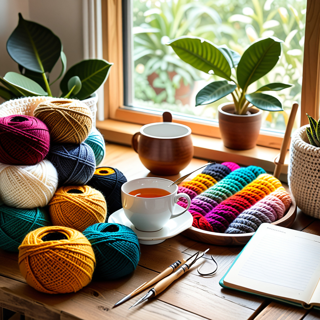 Kom i gang med hekling: En kreativ og avslappende hobby