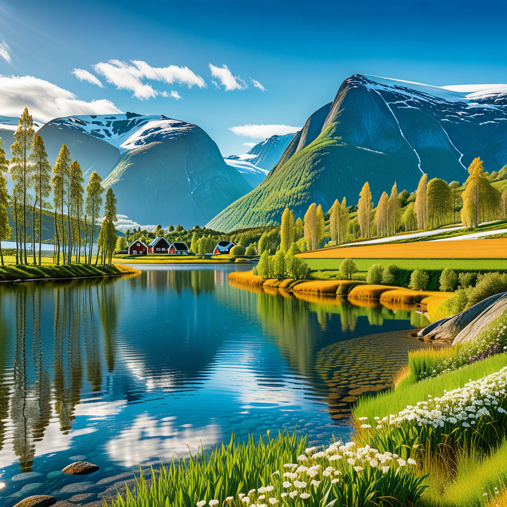 Oppdag mangfoldet av landskapstyper i Norge