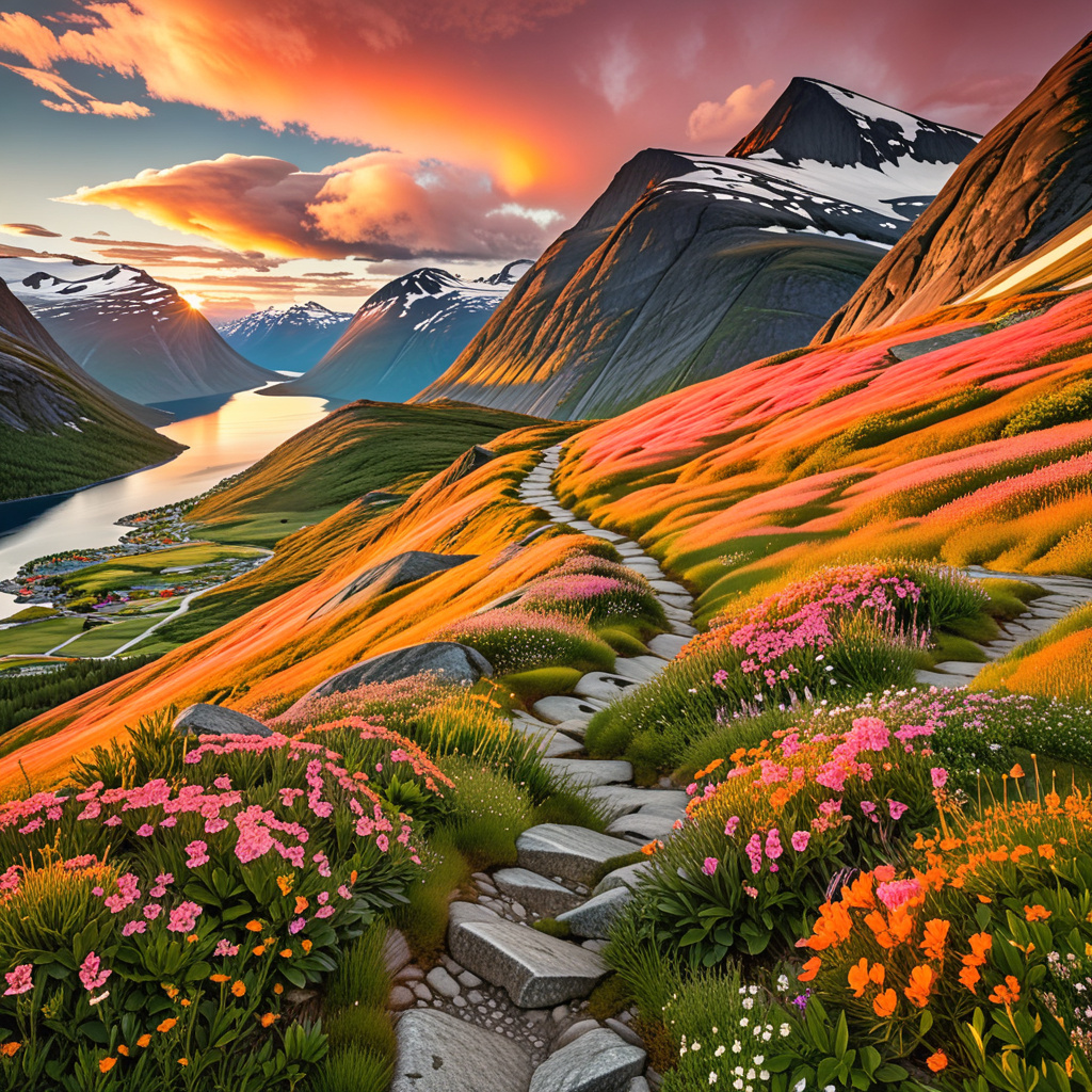 En Uforglemmelig Reise Gjennom Norges Fjellandskap