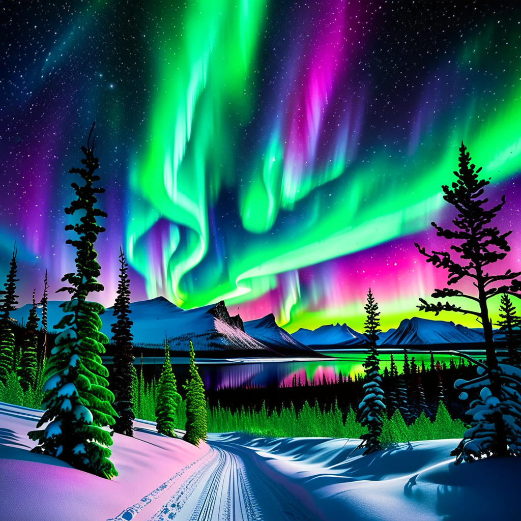 Min Uforglemmelige Opplevelse med Nordlys: Et Naturens Mesterverk