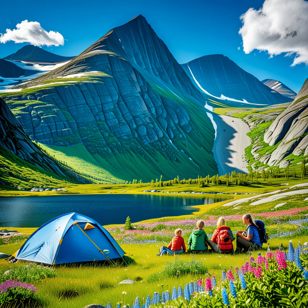Min uforglemmelige campingopplevelse i Norges vakre natur
