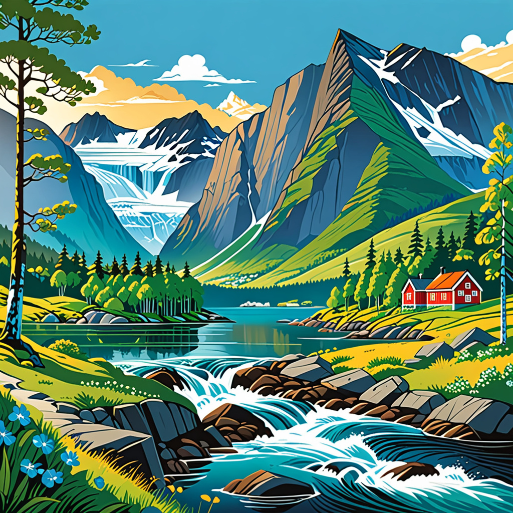 Utforskning av Norges Fantastiske Landskapstyper!