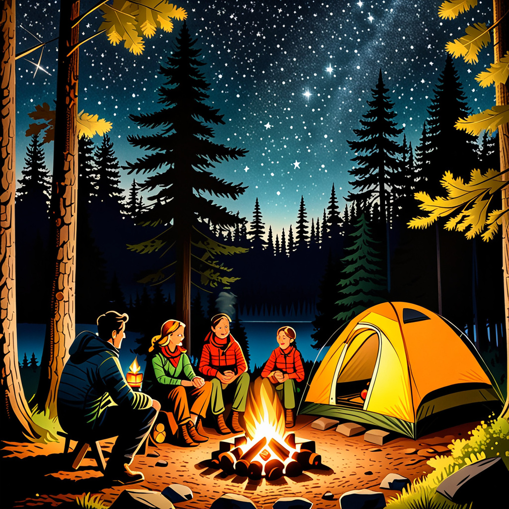 Camping: Gode minner under stjernene