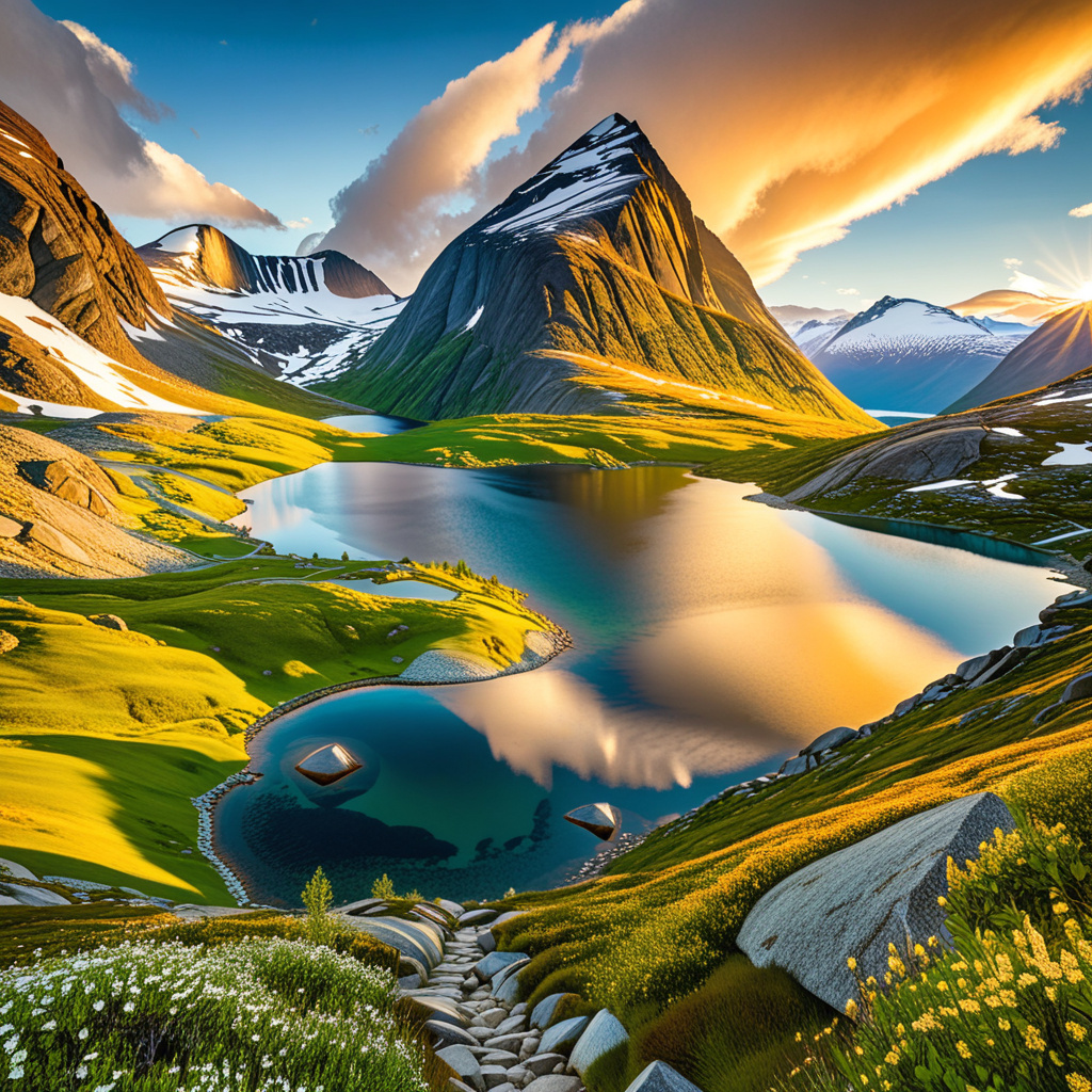 Min fantastiske opplevelse i Jotunheimen: Naturens egne kunstverk