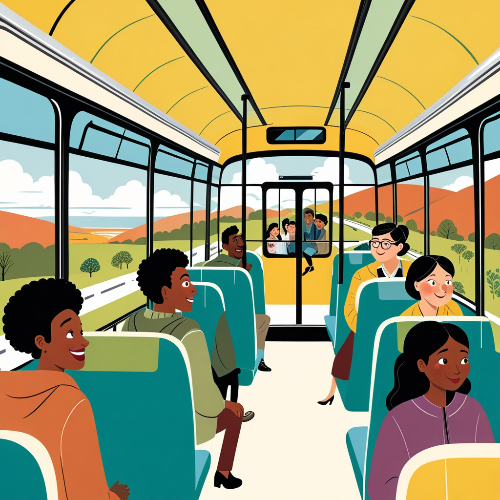Å reise med buss - en komedie i flere akter