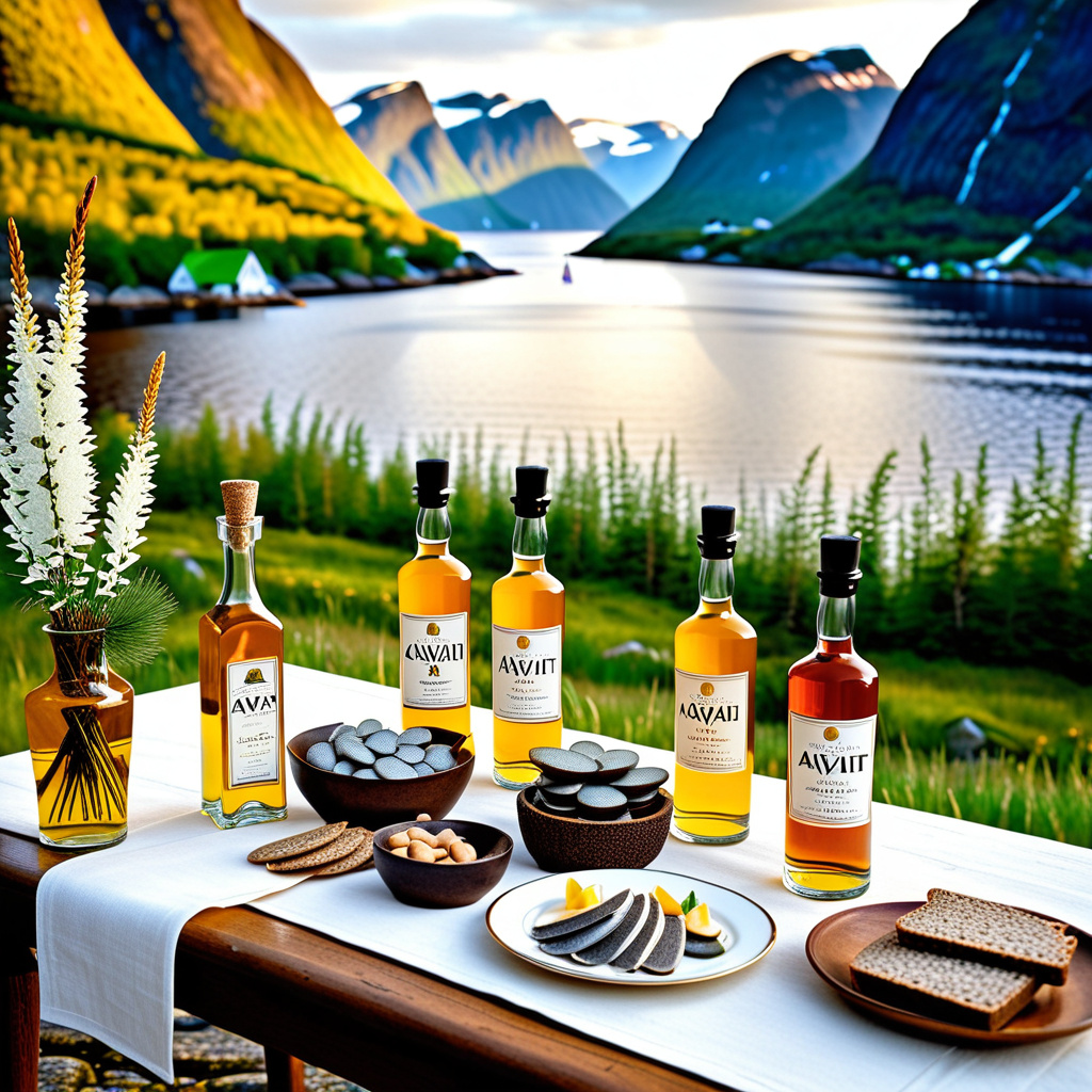 Oppdag Aquavit: En Guide til Norsk Brennevin